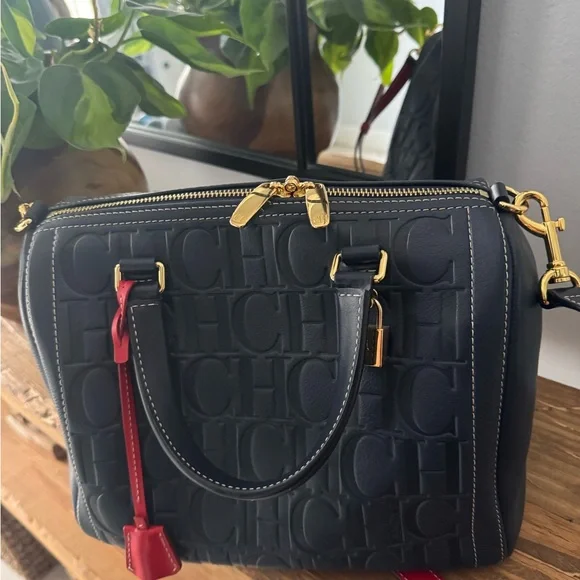 CAROLINA HERRERA / Andy 7 Locked/medium handbag NWOT (authentic) - Picture 8 of 13